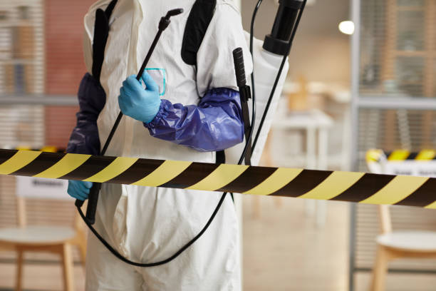 Professional Blood Cleanup technician working in Battle Ground, IN